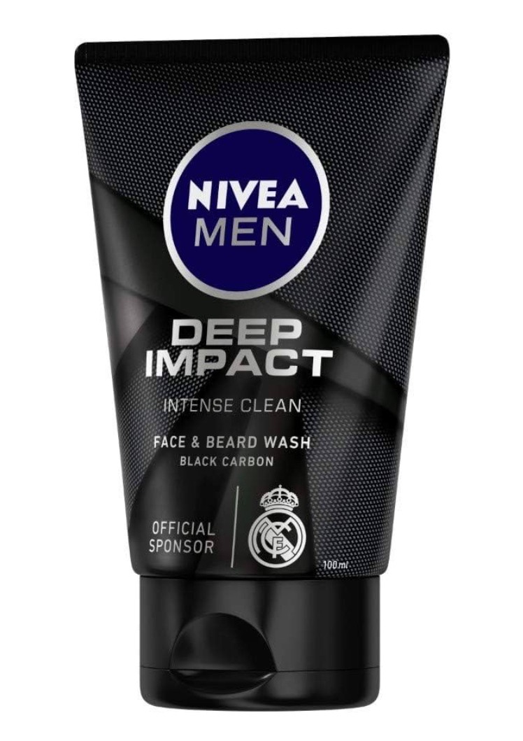 Nivea deep impact - face and beard wash