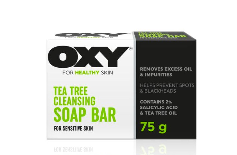 Oxy Cleansing Bar With Tea Tree
