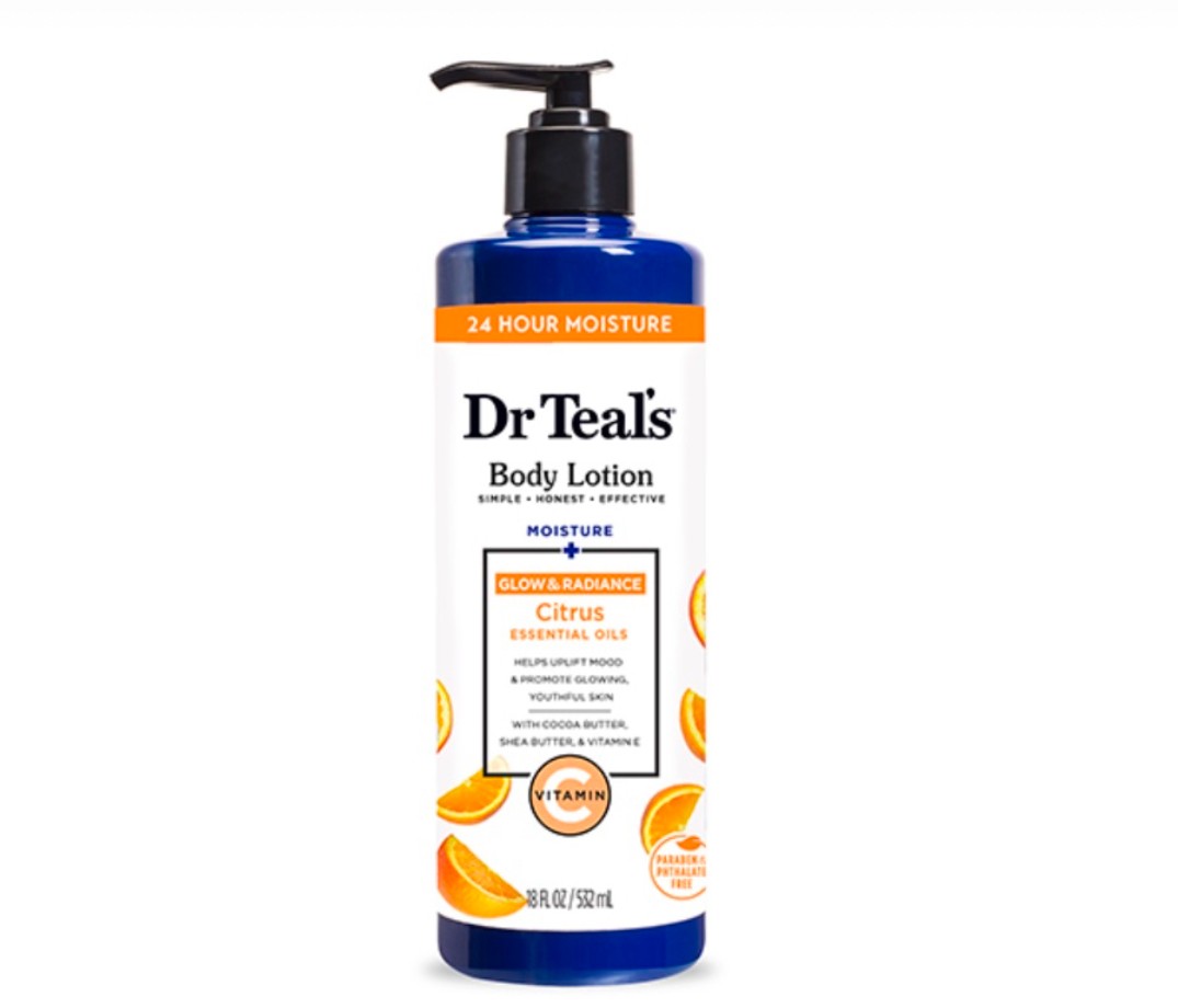 Dr Teal's Body Lotion with Vitamin C & Citrus Essential Oils (532ml)