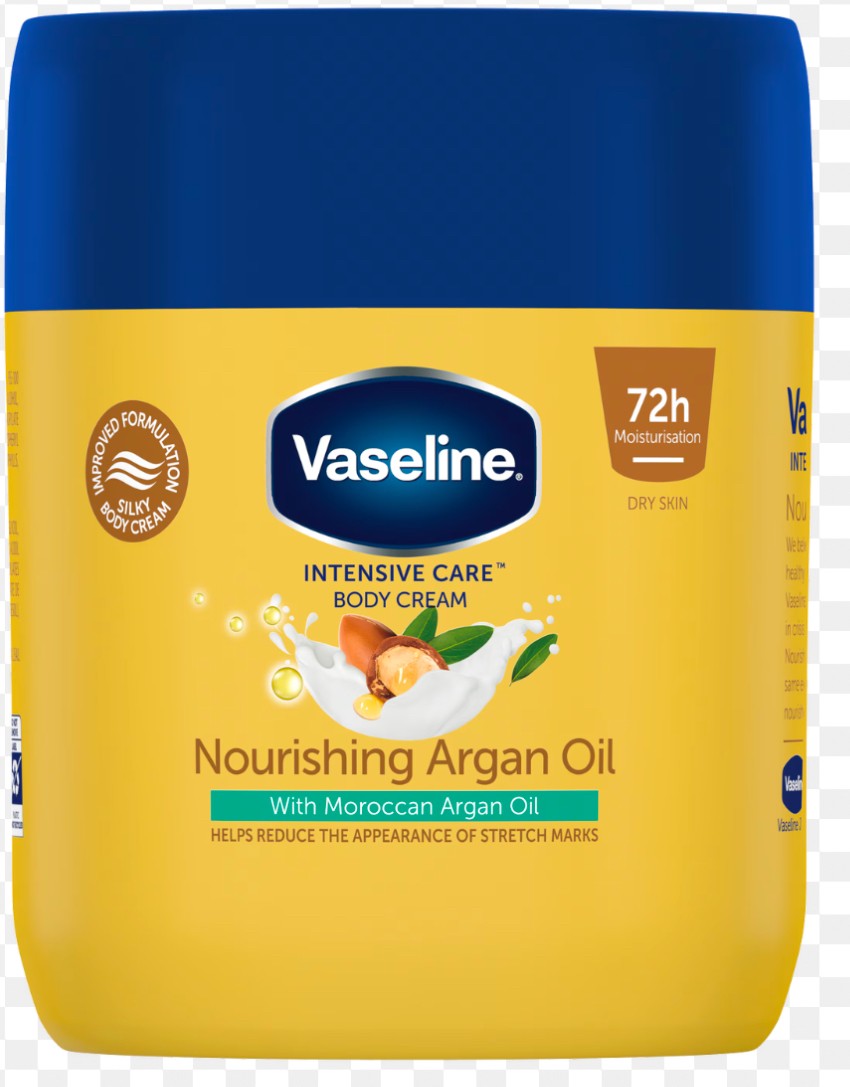 Vaseline Intensive Care Nourishing Argan Oil Body Cream (400ml)