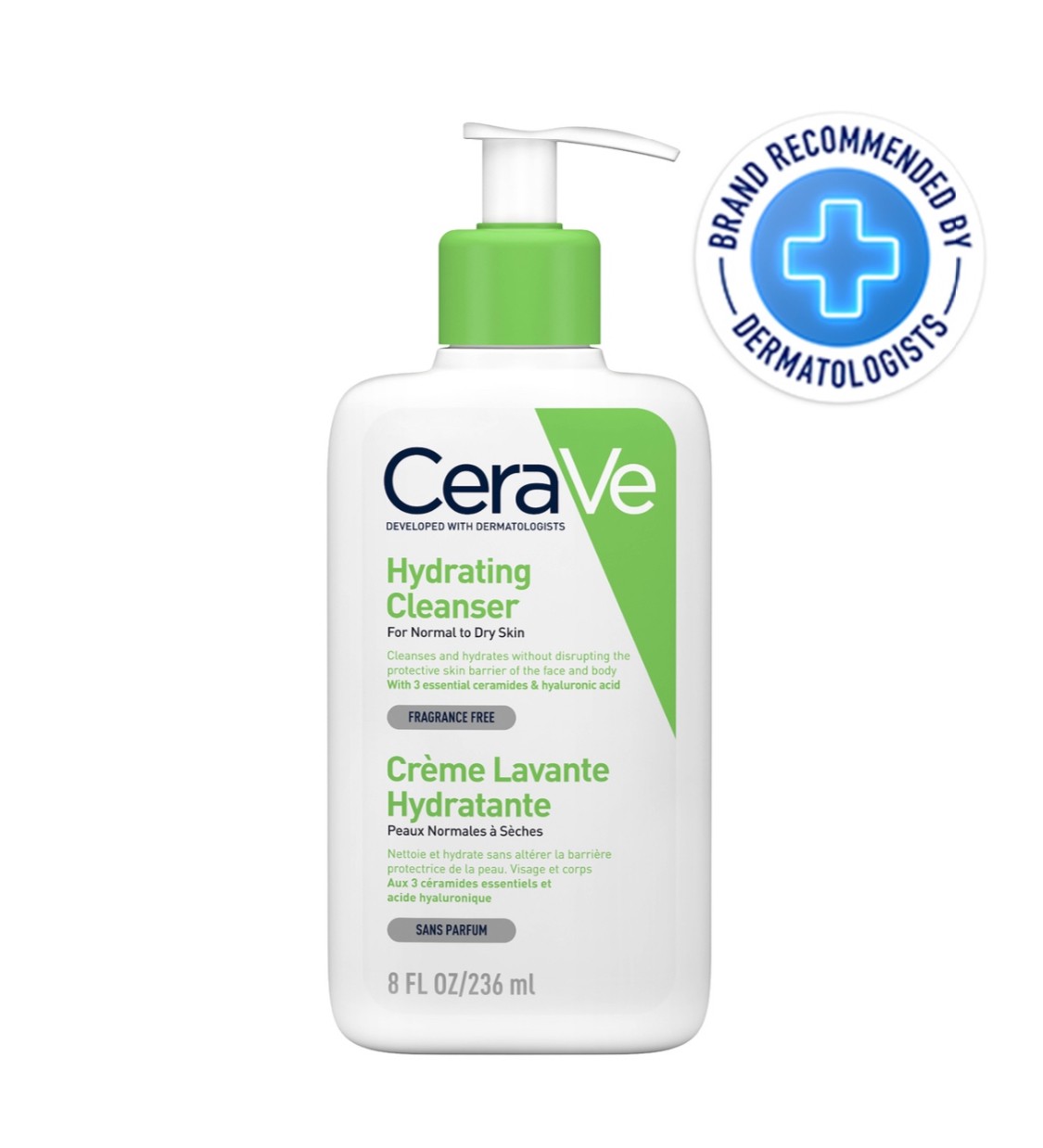 CeraVe Hydrating Cleanser for Normal to Dry Skin 236ml