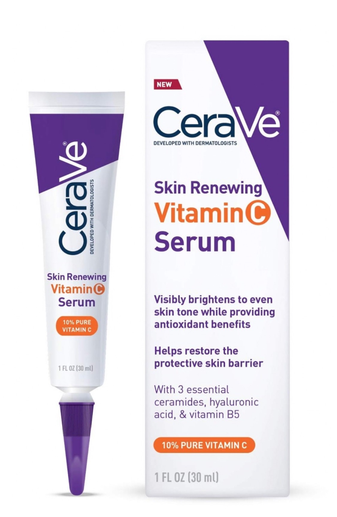 CeraVe Vitamin C Serum with Hyaluronic Acid 30ml